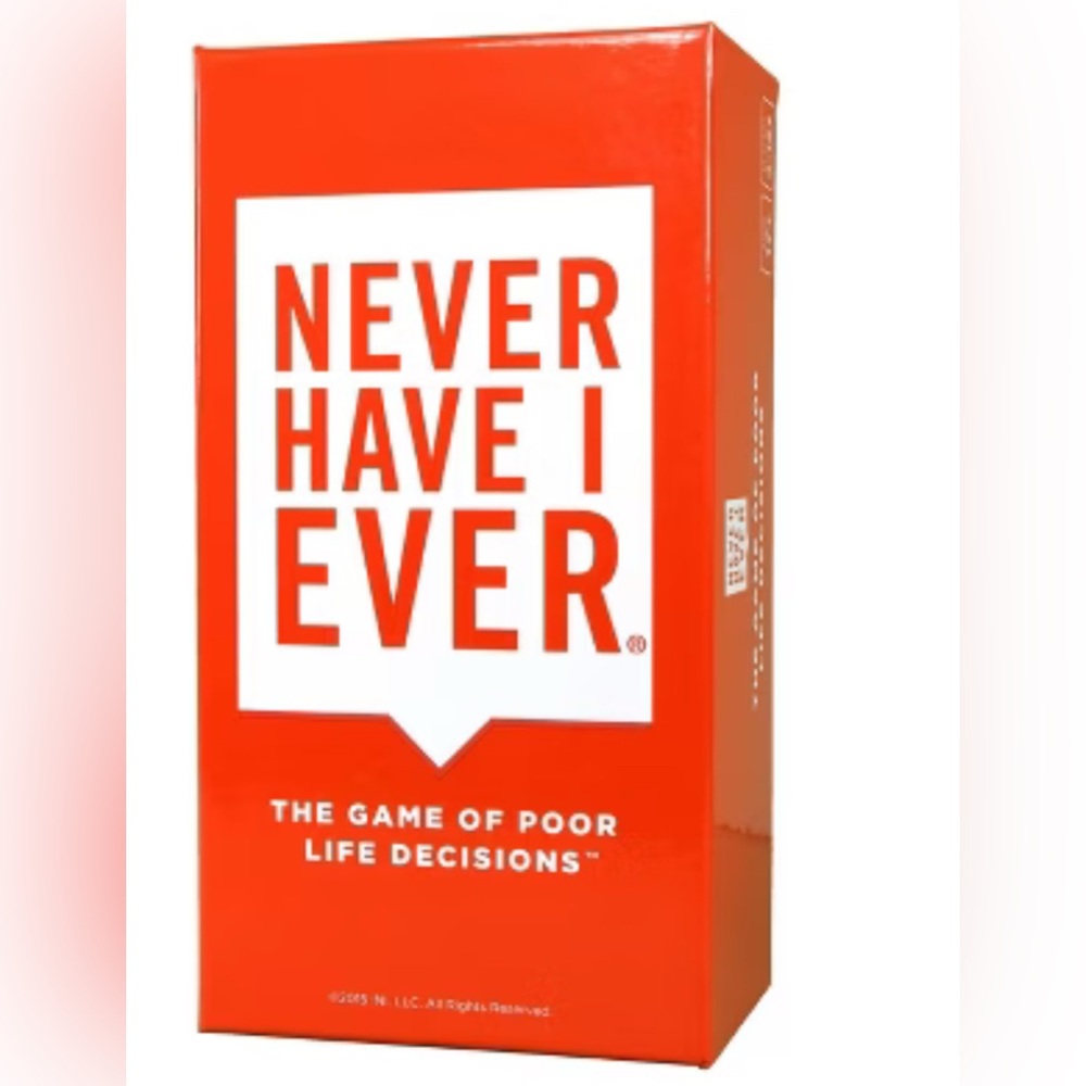 Never Have I Ever - The Game of Poor Life Decisions - Party Game